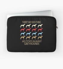 Greyhound Dog Vintage Retro Style Laptop Sleeve