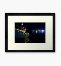 LOUP DE MER Framed Print