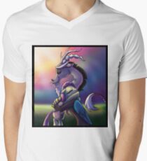 Well Played, Fluttershy - art print Men's V-Neck T-Shirt