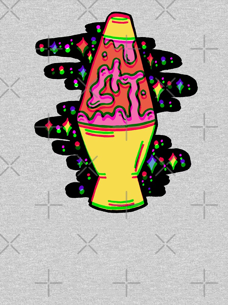 Lit Lava Lamp in pink in 3D by doodlebymeg