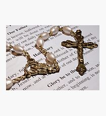Rosary Photographic Print