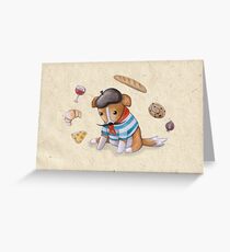 Chiot Tentaculaire Greeting Card