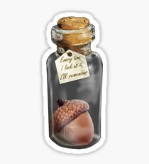 Bilbo's acorn Sticker