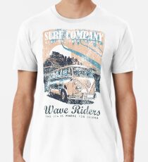 VW Kombi: Surf Company design Men's Premium T-Shirt