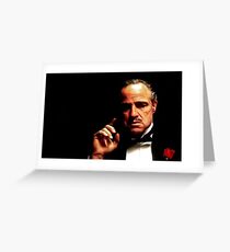 GODFATHER Greeting Card