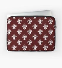 Fleur de lis in sweet wine. Laptop Sleeve