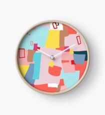 Windows of Possibility #abstractart #painting Clock