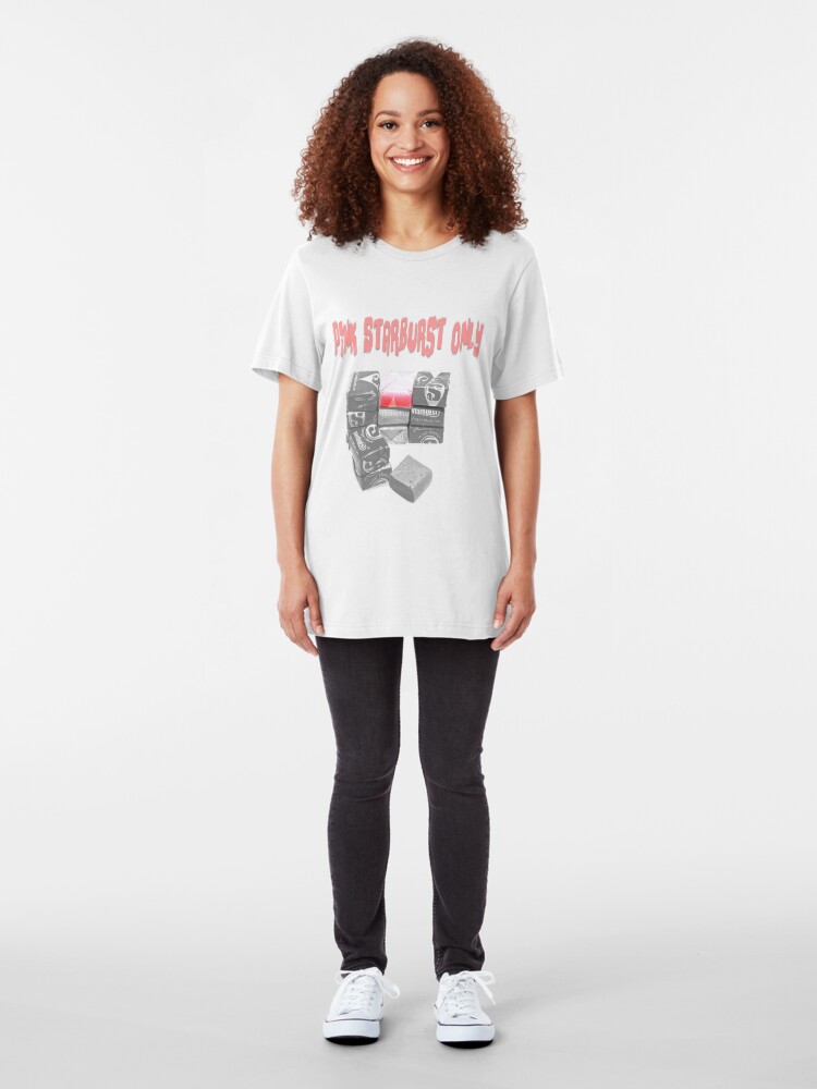Alternate view of Pink Starburst Only Slim Fit T-Shirt