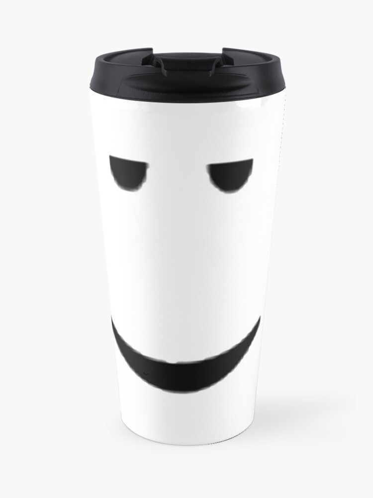 Roblox Chill Face Travel Mug By Ivarkorr Redbubble - posters roblox face redbubble
