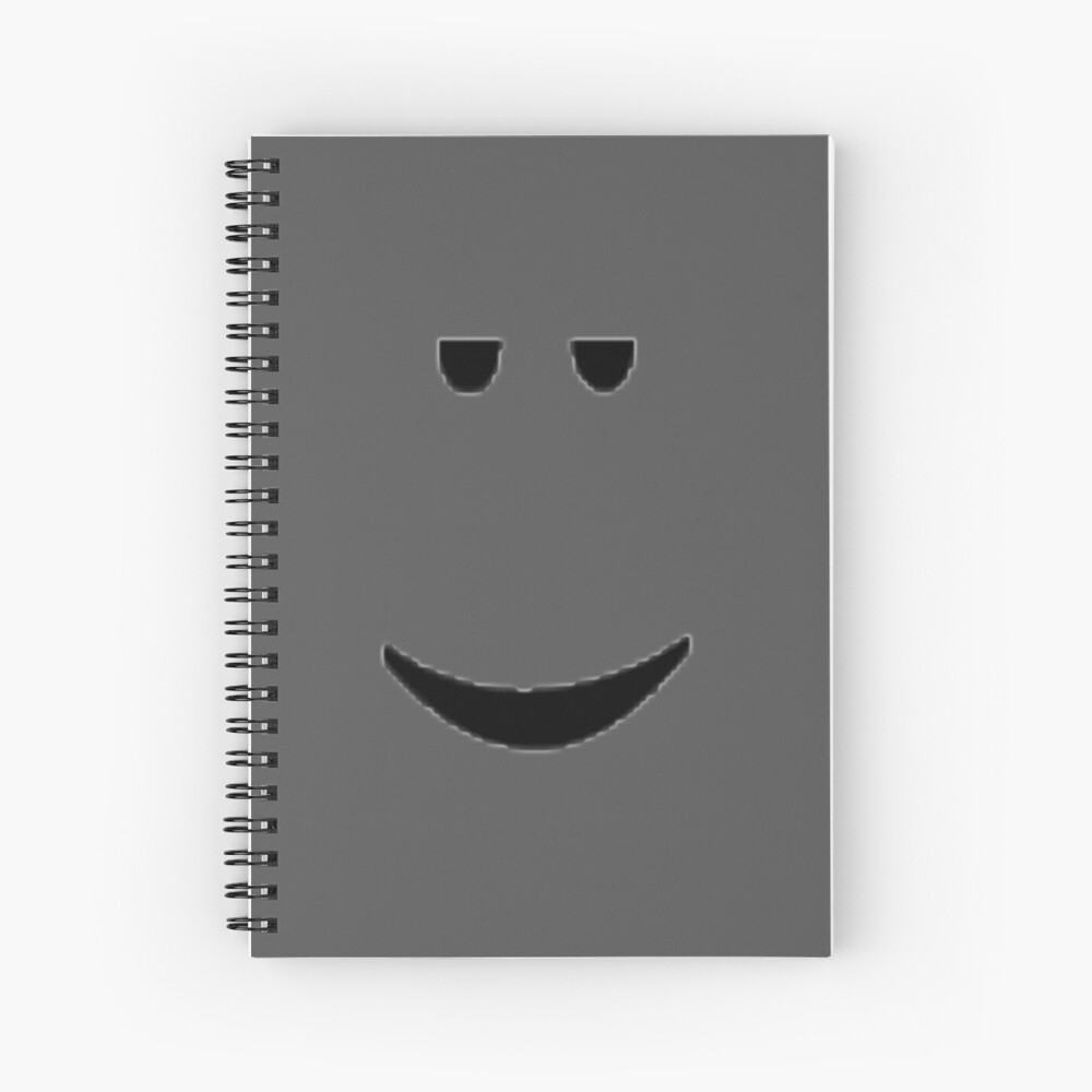 Roblox Chill Face Spiral Notebook By Ivarkorr Redbubble - roblox face stationery redbubble