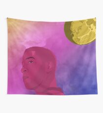 Man On The Moon Tapestry