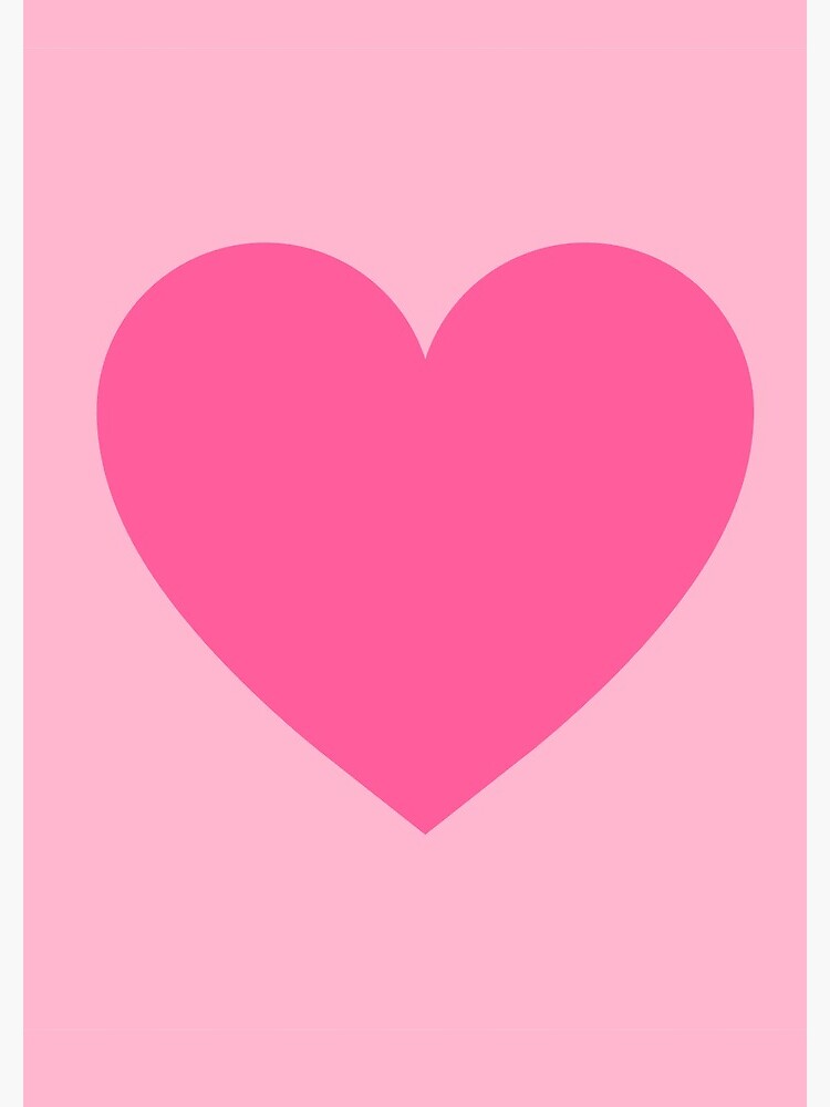 "Pink Heart" Spiral Notebook by newburyboutique | Redbubble