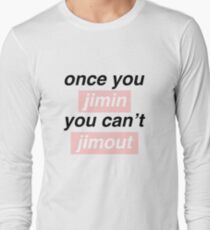 Camiseta de manga larga Una vez que Jimin ...