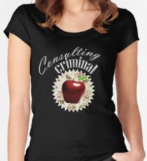 Consulting Criminal Women's Fitted Scoop T-Shirt