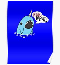 Narwhal! poster Poster