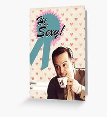 Moriarty Valentine's Day Card Greeting Card