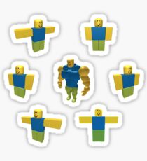 Roblox Noob Stickers Redbubble | Roblox noob t pose Roblox Noob Stickers Redbubble - roblox noob t pose sticker pack sticker