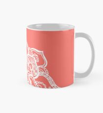 Mandala Living Coral Mug