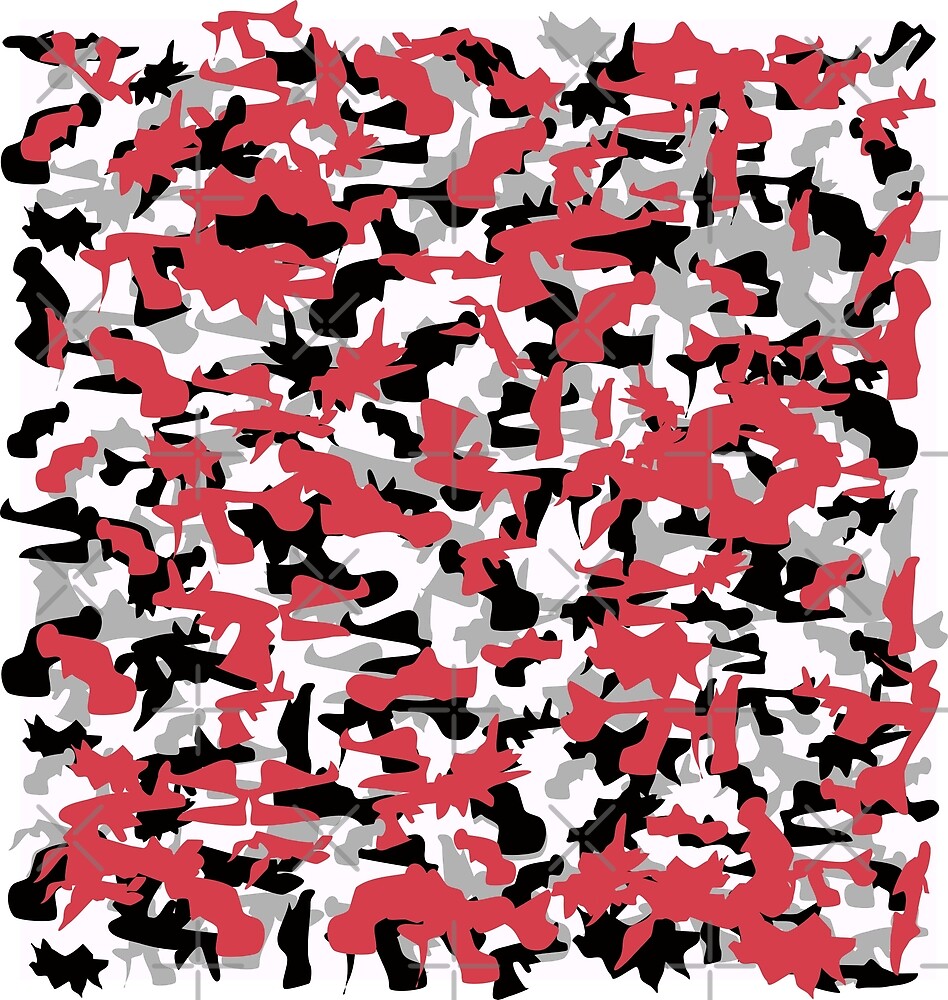 "Pink Camo Pattern" by HouseOfHansard | Redbubble