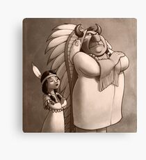 Chiefs Daughter Canvas Print