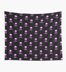 Funny Nerdy Geek Cartoon by 'Chillee Wilson' Wall Tapestry
