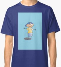 Boy in Cap by Chillee Wilson Classic T-Shirt