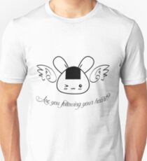 DTP "Are You Following Your Heart?": Shirt / Pouch / Print / Laptop Skins Unisex T-Shirt