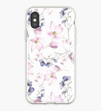 Aquarell Blumen iPhone-Hülle & Cover
