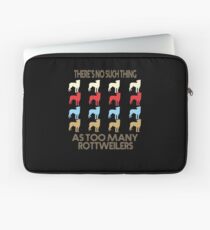 Rottweiler Dog Retro 1970's Style Laptop Sleeve