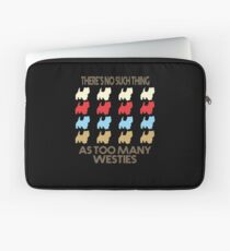 Westie Dog Retro 1970's Style Laptop Sleeve