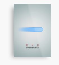 Street Fighter - Ryu Metal Print