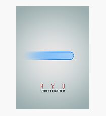 Street Fighter - Ryu Photographic Print