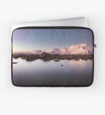 Lyngenalps by Moonlight Laptop Sleeve