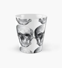 Taza cónica Dibujo del cráneo