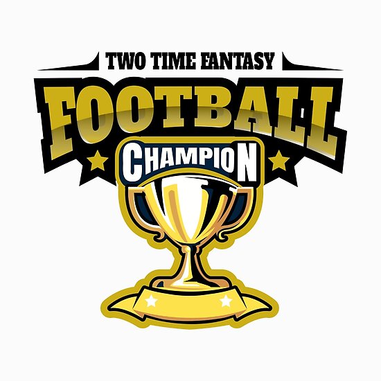 "Funny Champion Two Time Fantasy Football Champ Winner Elite Best