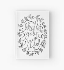 Illustrieren Sie Ihre Weltkalligraphie Notizbuch