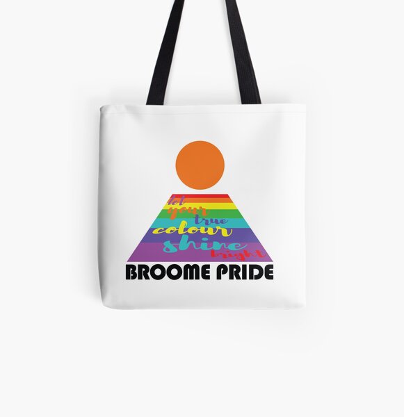 Let Your Colours Shine Bright All Over Print Tote Bag