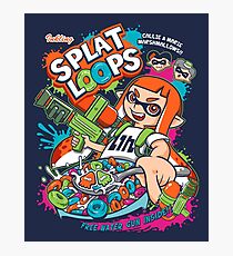 Splat Loops Photographic Print