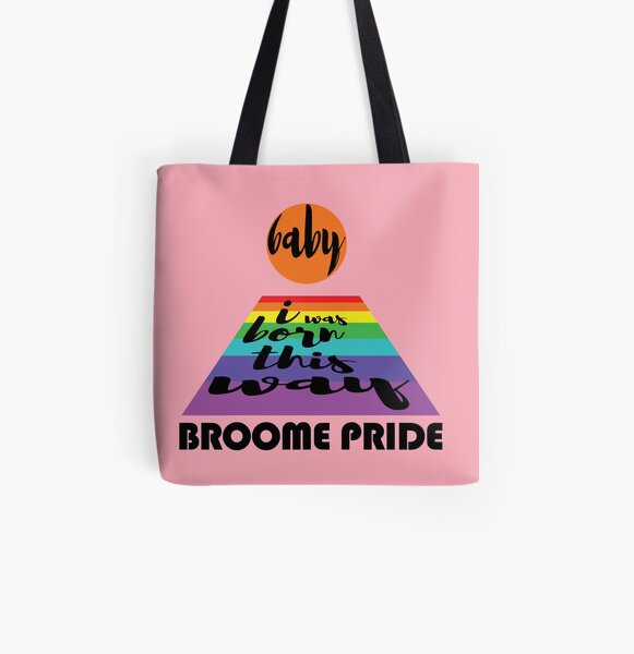 Baby I was born this way All Over Print Tote Bag