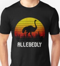 Angeblich Strauß Slim Fit T-Shirt