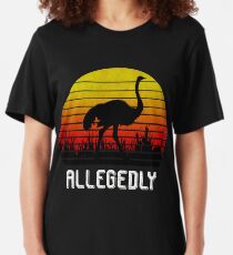 Allegedly Ostrich Slim Fit T-Shirt