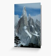 Verticality - Cerro Torre (Patagonia, Argentina) Greeting Card