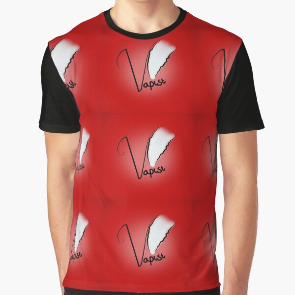 Vapist (Red) Graphic T-Shirt
