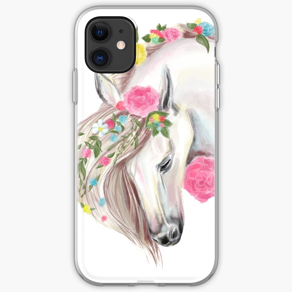 "Watercolor Horse" iPhone Case & Cover by ninasavinova Redbubble