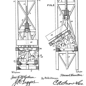 Automatically Heated Ice-Cream Scoop with Stand Vintage Patent Drawing  Greeting Card for Sale by TheYoungDesigns