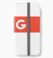 Notorious RBG Red Box Logo T-Shirt und Aufkleber iPhone Flip-Case/Hülle/Klebefolie