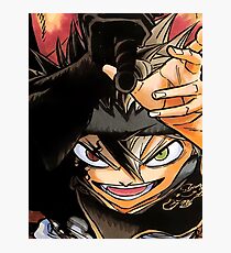 Asta Black Clover Photographic Print