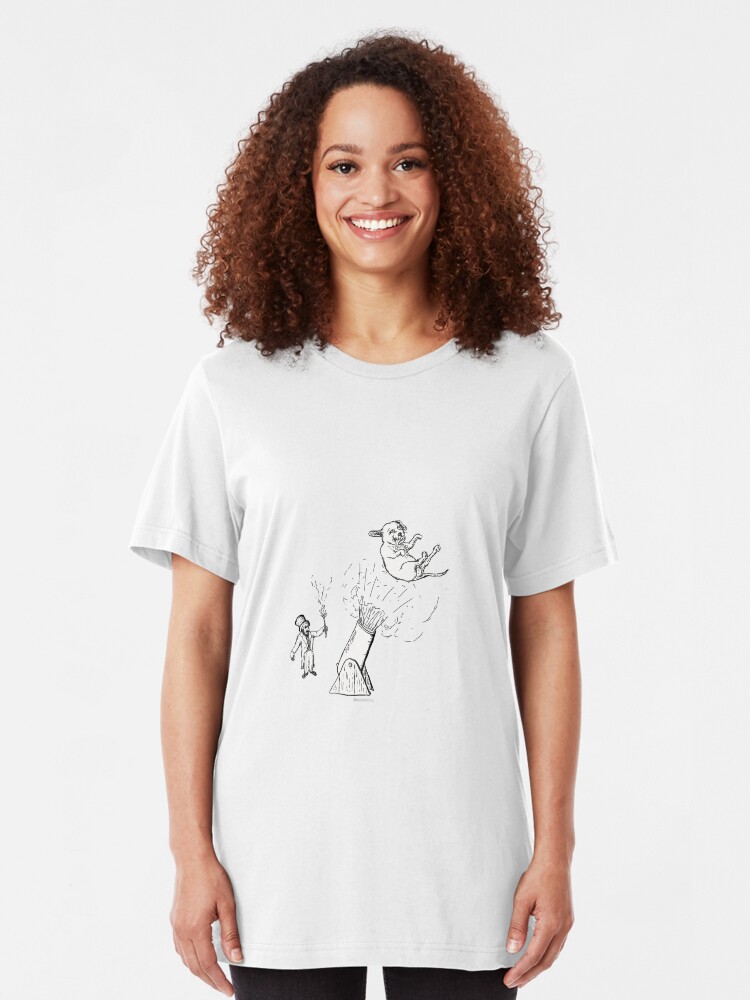 Alternate view of Puppy Cannon Slim Fit T-Shirt