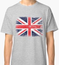 Vintage UK British Flag design Classic T-Shirt