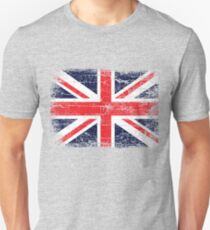Vintage UK British Flag design Unisex T-Shirt